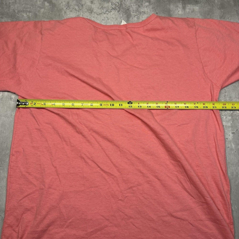 Bahamas Fish Graphic Tee Single Stitch 90s Vintage Sea Breeze L Pink - Picture 3 of 6